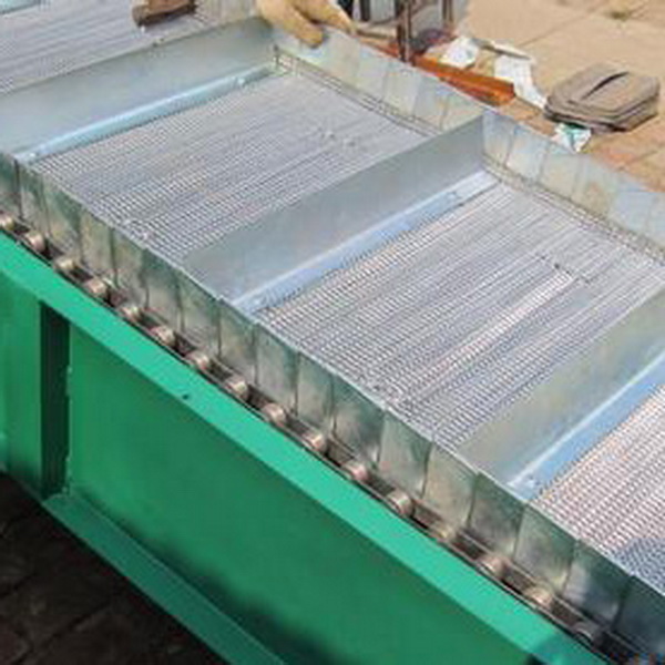 不銹鋼鏈板輸送機