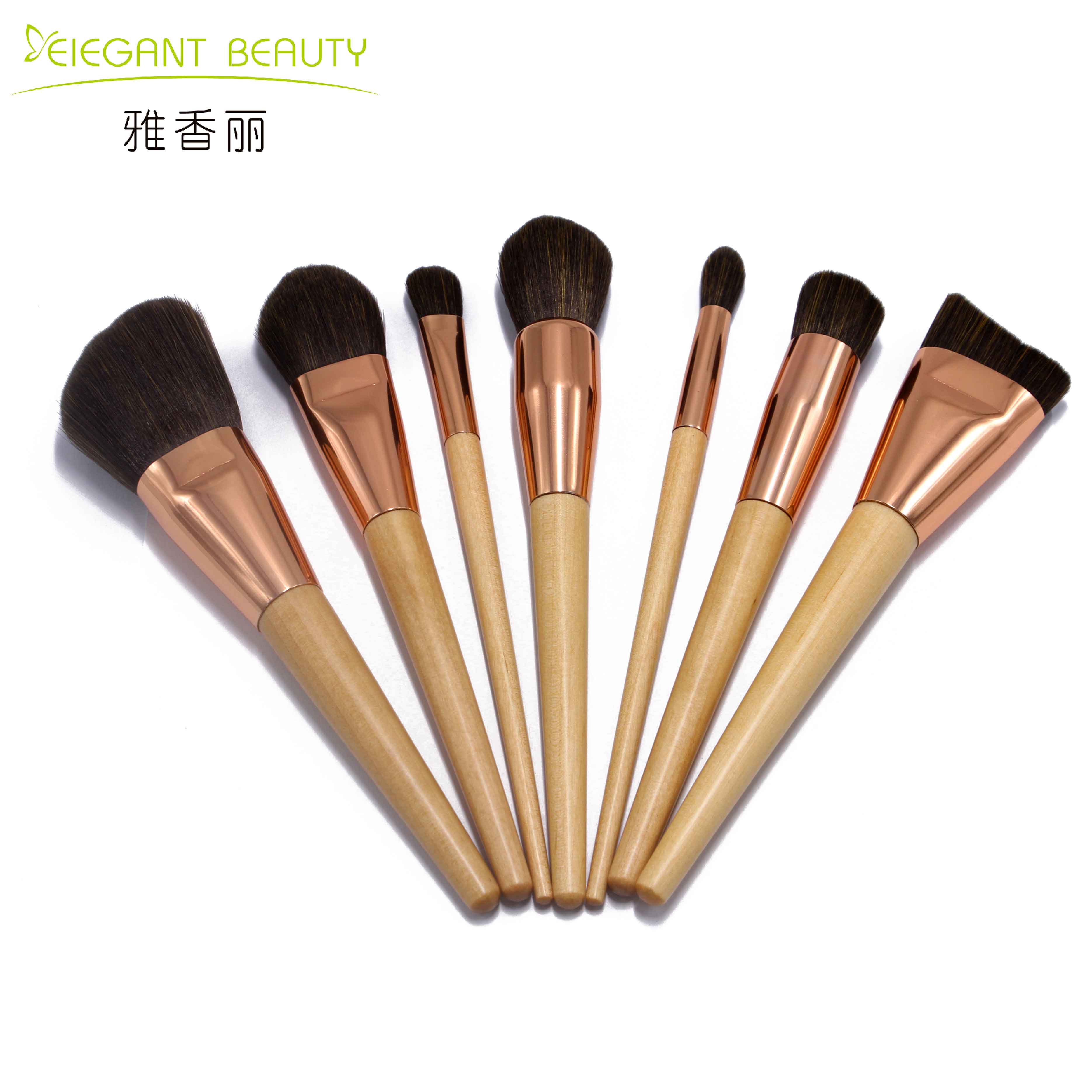 成套化妝刷的眉刷斜角角度如何適配不同眉形？